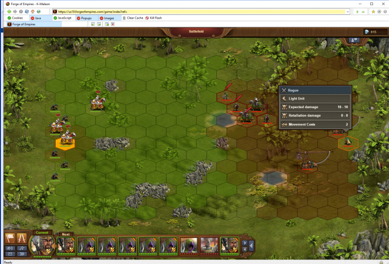 forge of empires all rogue army